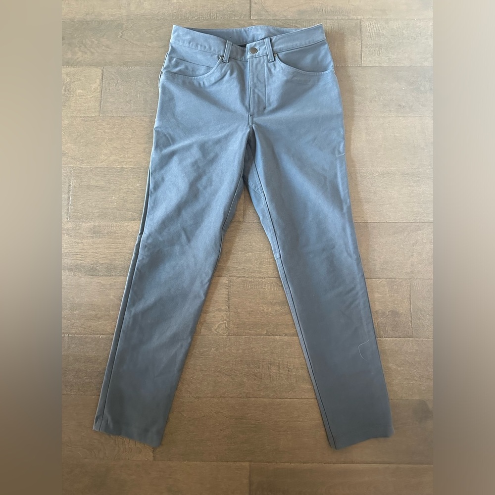 lululemon ABC pant Slim (Utilitech) in iron blue 28x30